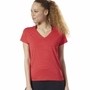 Reebok ACTIVCHILL T Shirt Damen - Rot - DE 172-ALZ